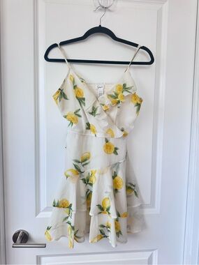 Lemon Mini Dress